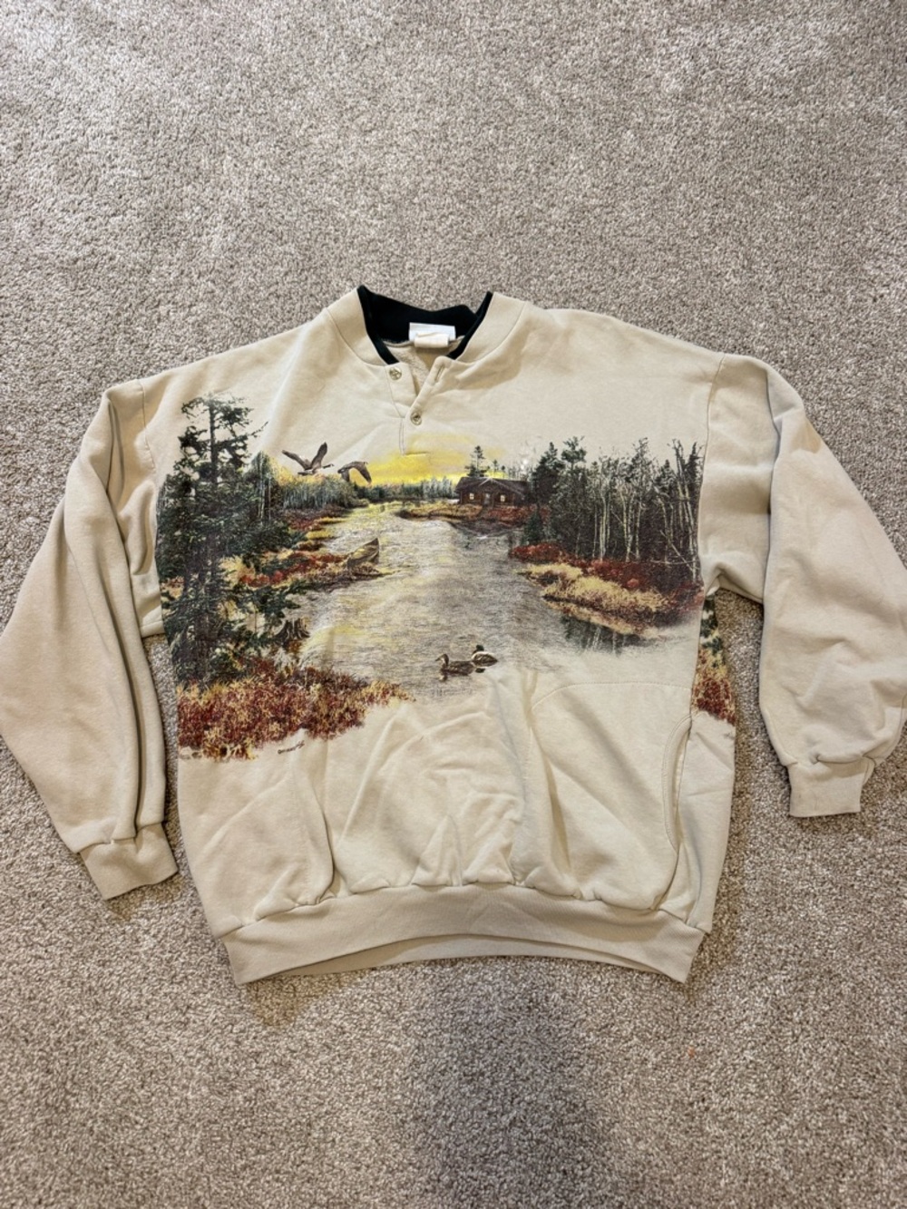 Vintage Art Unlimited National Wildlife Federation Outdoor Sweatshirt XL